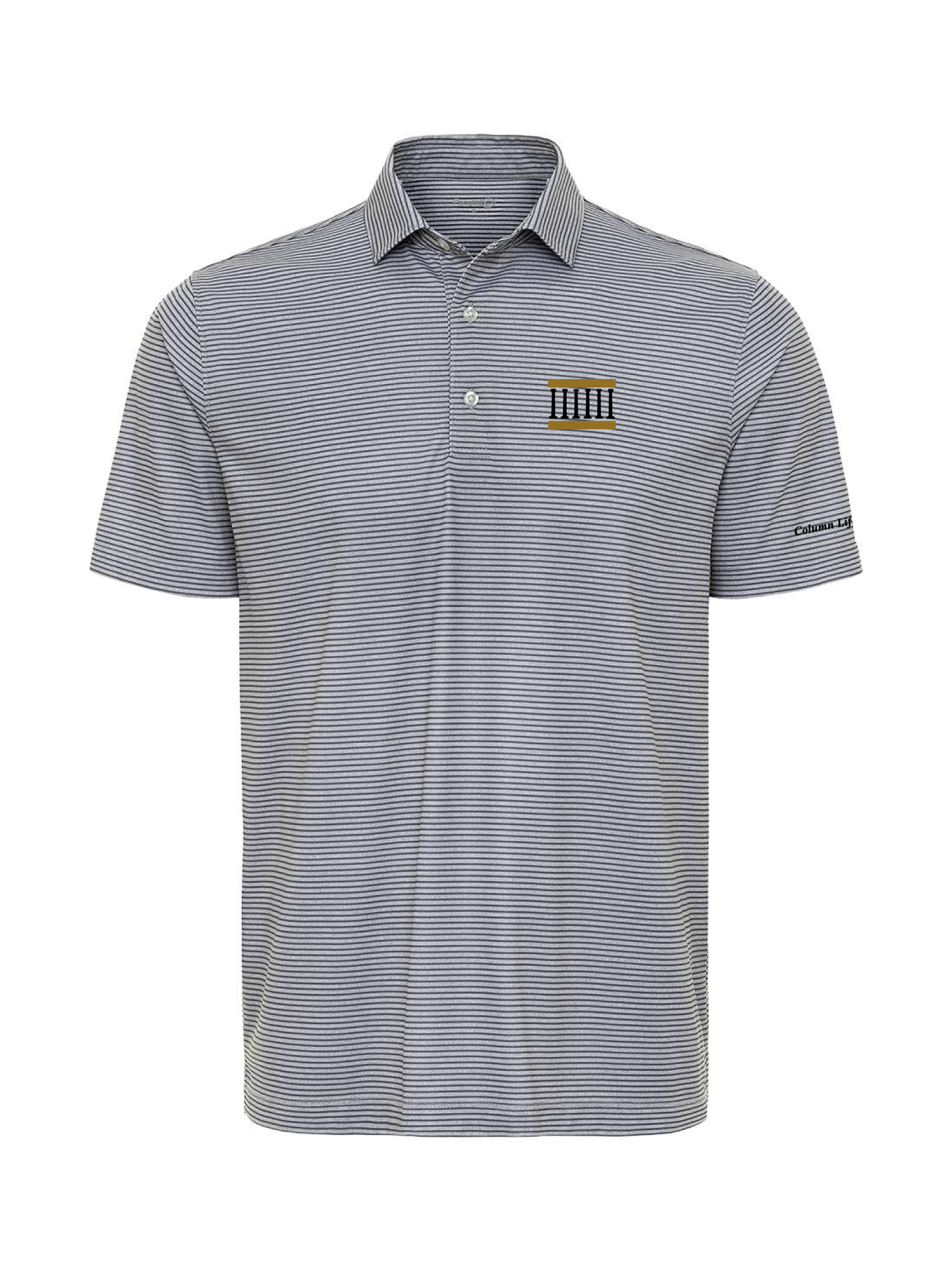 Column Lifestyle Embroidered Polo