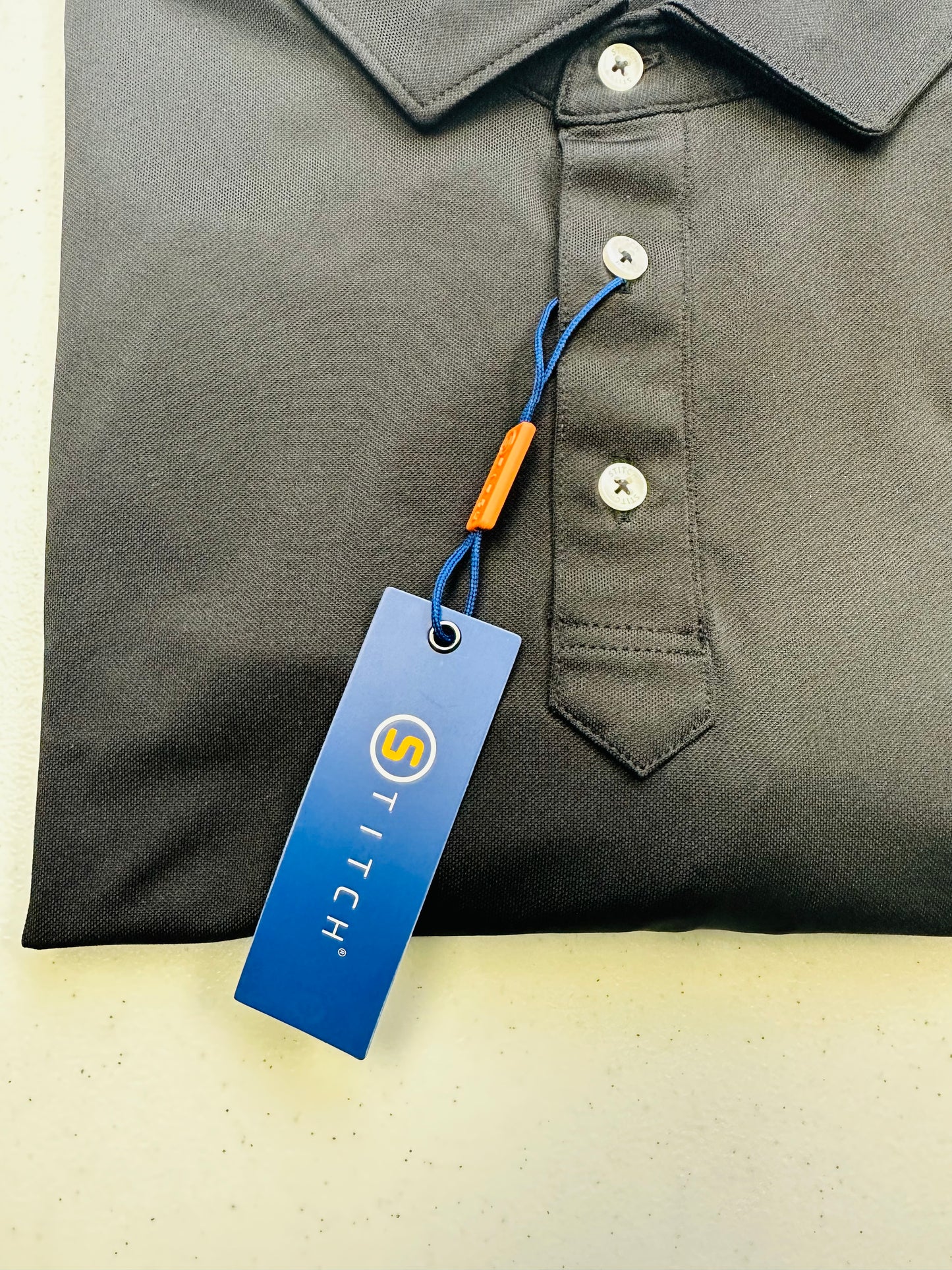 NEW Stitch Pique Golf Embroidered Polo - Column Lifestyle Co.