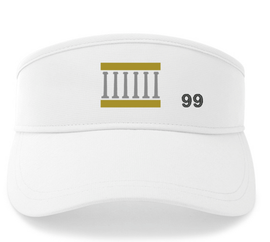 PRESALE - Kayley Lenger #99 Player Visor - Column Lifestyle Co.