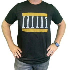 Short Sleeve Column Lifestyle T-Shirt